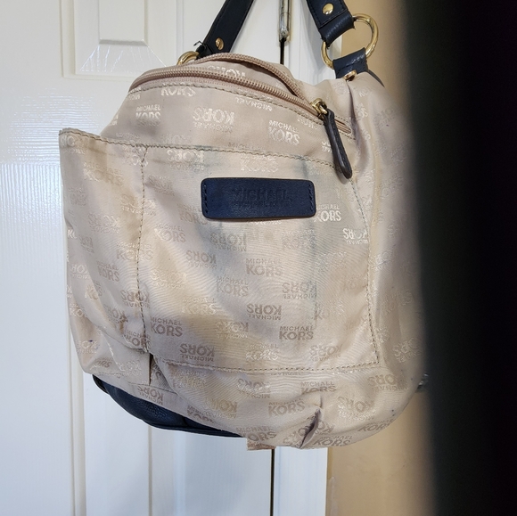 Navy Michael Kors Purse - Picture 7 of 7